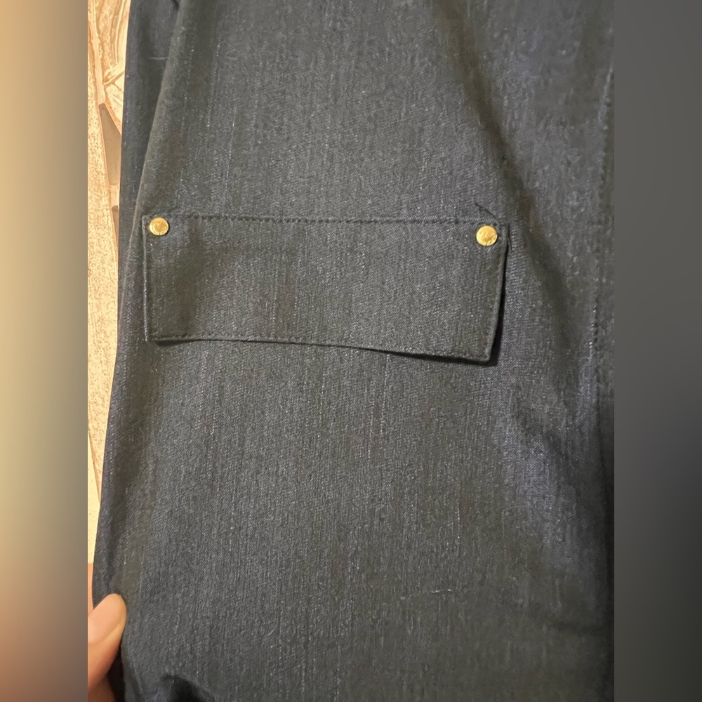 EUC Calvin Klein Belted Tunic/Shirt Dress Sz 8 - Picture 4 of 7